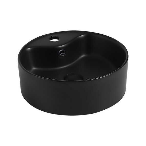 Раковина-чаша Abber Bequem 41 см AC2104MB, черный матовый - фото 