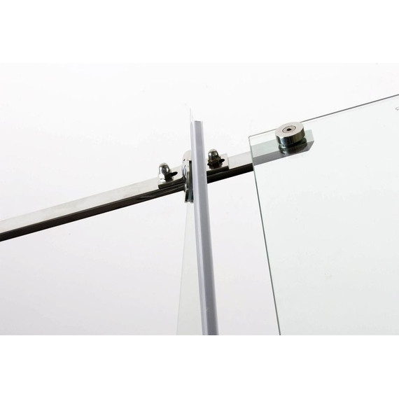 Душевое ограждение ALEX BAITLER AB215-90 90х90 см, хром/прозрачное (8 мм) - фото 6