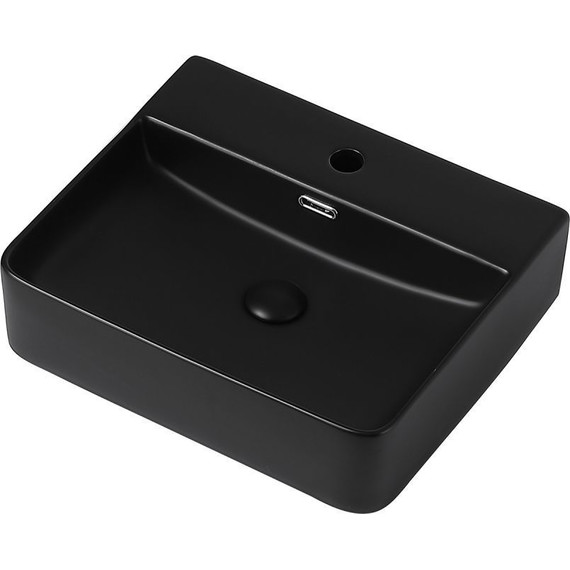 Раковина-чаша Abber Rechteck 50 см AC2203MB, черный матовый - фото 2