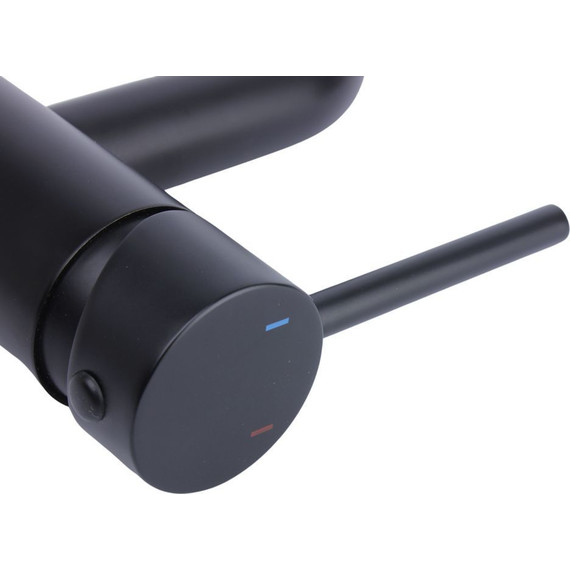 Смеситель для раковины Bronze de Luxe Scandi 1451B, черный матовый, Цвет производителя: чёрный матовый - фото 3