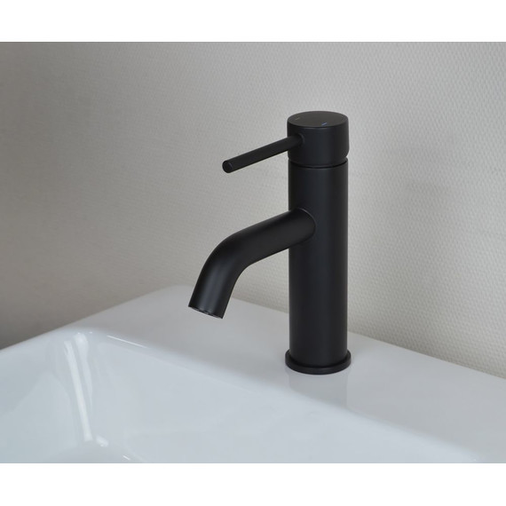 Смеситель для раковины Bronze de Luxe Scandi 1451B, черный матовый, Цвет производителя: чёрный матовый - фото 6