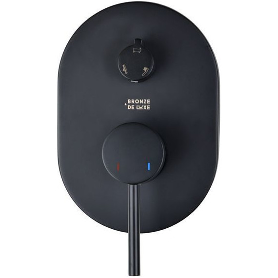 Душевая система для ванны Bronze de Luxe Scandi 14582/1B, черный матовый - фото 3