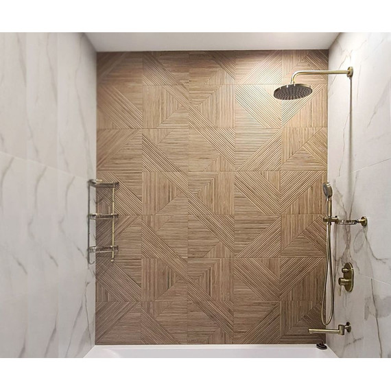 Душевая система для ванны Bronze de Luxe Scandi 14582BR, бронза - фото 4