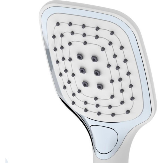 Смеситель для ванны Haiba HB80805-8, белый/хром - фото 2