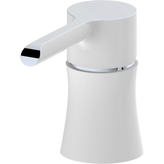 Смеситель для ванны Haiba HB80805-8, белый/хром - фото 4