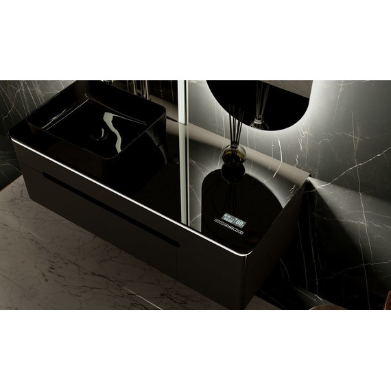 Тумба подвесная со столешницей Jorno Shine 120 см Shi.01.120-M/P/A (с МФУ) антрацит - фото, картинка 15 Тумба подвесная со столешницей Jorno Shine 120 см Shi.01.120-M/P/A (с МФУ) антрацит - фото 15