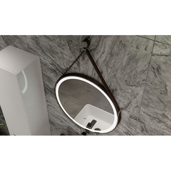 Зеркало Jorno Wood 50 см Wood.02.50/ТК - фото 3