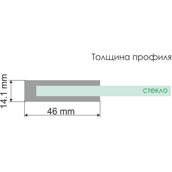 Душевое ограждение WasserKraft Aller 120x80 см 10H06L (стекло 8 мм), хром/прозрачное - фото 11