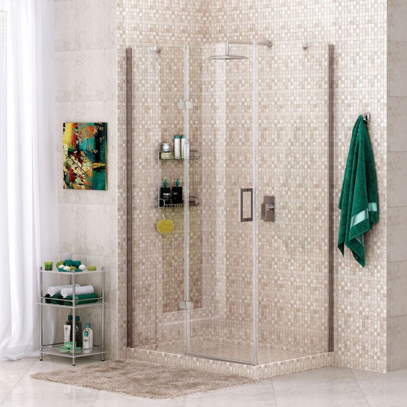 Душевое ограждение WasserKraft Aller 120x80 см 10H06L (стекло 8 мм), хром/прозрачное - фото 4