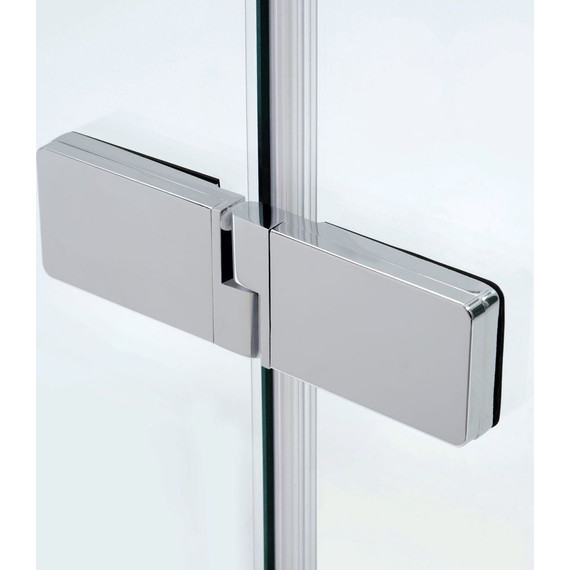 Душевое ограждение WasserKraft Aller 120x100 см 10H10L (стекло 8 мм), хром/прозрачное - фото 6