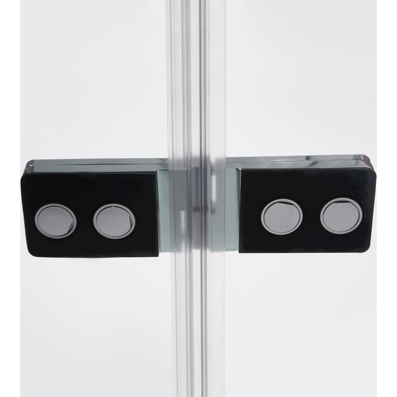 Душевое ограждение WasserKraft Aller 120x100 см 10H10L (стекло 8 мм), хром/прозрачное - фото 7