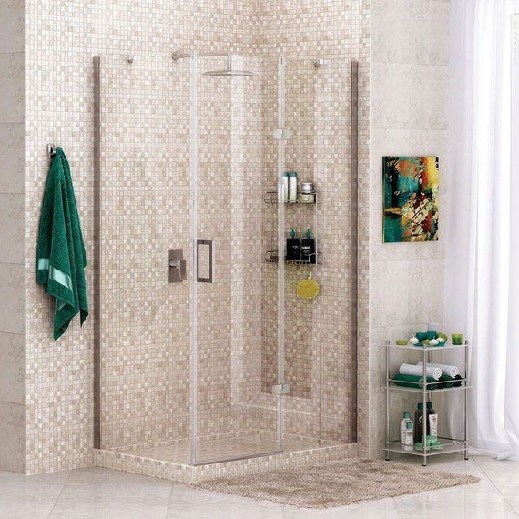 Душевое ограждение WasserKraft Aller 120x100 см 10H10R (стекло 8 мм), хром/прозрачное - фото 4