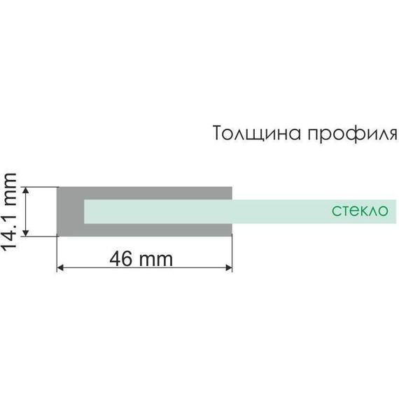 Душевое ограждение WasserKraft Aller 120x100 см 10H10R (стекло 8 мм), хром/прозрачное - фото 11