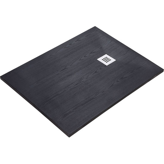 Поддон каменный WasserKraft Dill 120х80 см 61T06, чёрный матовый - фото 