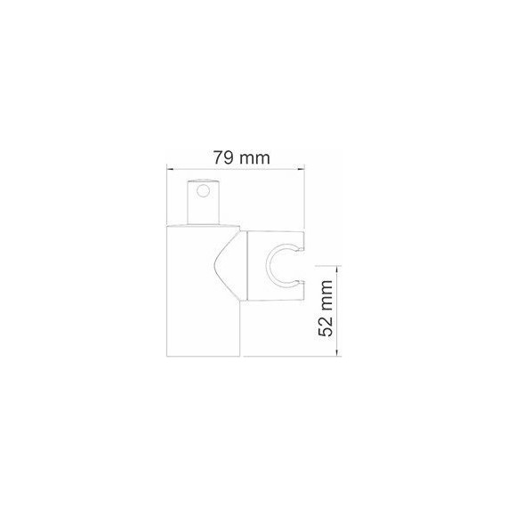 Держатель душевой лейки WasserKraft A013 - фото 2
