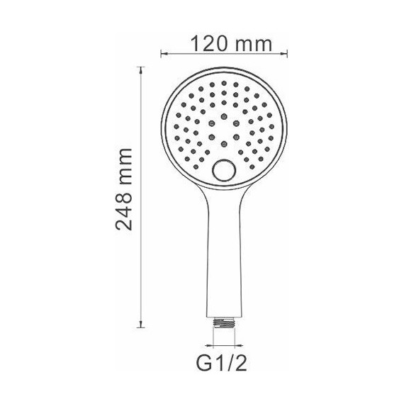 Ручной душ WasserKraft A060 - фото 5