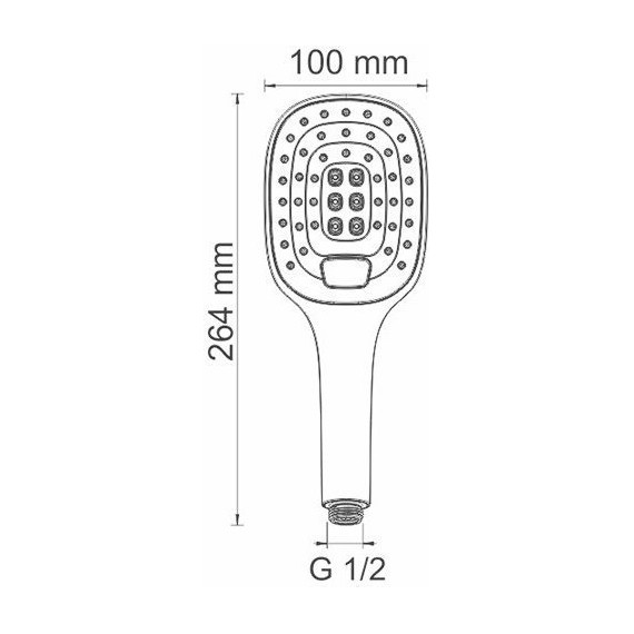 Ручной душ WasserKraft A062 - фото 5