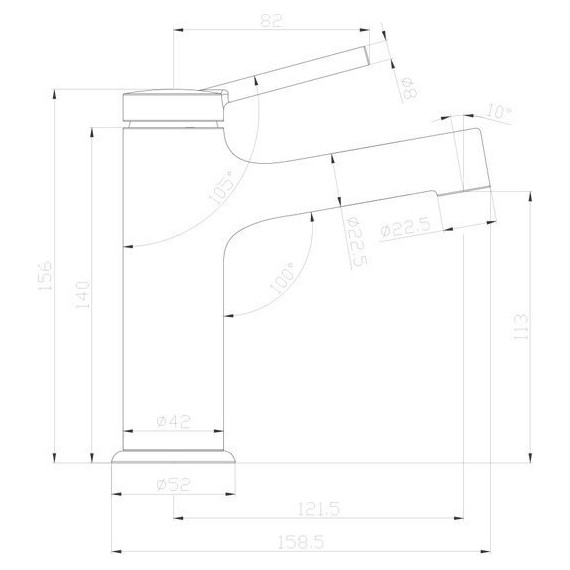 Смеситель для раковины Lemark Minima LM3806C - фото, картинка 7 Смеситель для раковины Lemark Minima LM3806C - фото 7