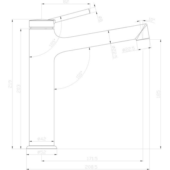 Смеситель для раковины Lemark Minima LM3837C - фото 6