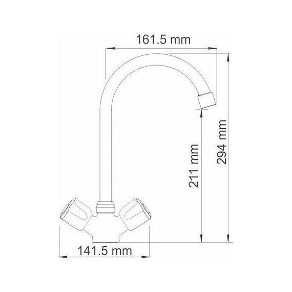 Смеситель для кухни WasserKraft Amper 2907 - фото 5