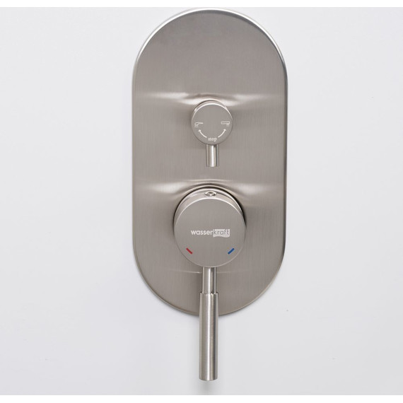 Смеситель для ванны WasserKraft Wern 4241, никель - фото 2