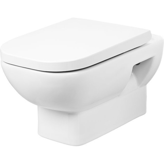 Унитаз подвесной Оскольская керамика Norden Rimless 40302100005 с крышкой микролифт - фото 2