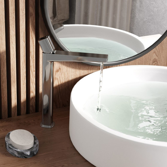 Смеситель для умывальника высокий WasserKraft Naab 8603H - фото 4