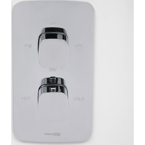 Смеситель для ванны с термостатом WasserKraft Naab 8644 Thermo - фото 2