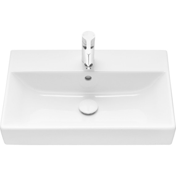 Тумба подвесная с раковиной Roca Oleta 60 см A857639806, белый глянцевый - фото, картинка 11 Тумба подвесная с раковиной Roca Oleta 60 см A857639806, белый глянцевый - фото 11