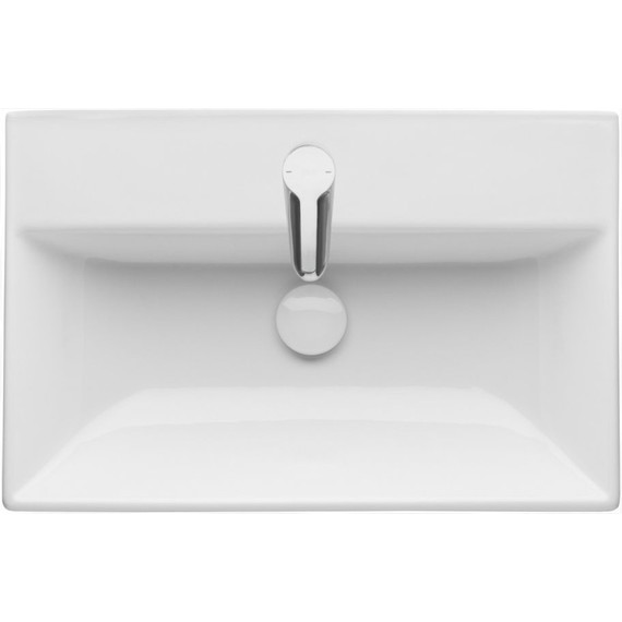 Тумба подвесная с раковиной Roca Oleta 60 см A857639806, белый глянцевый - фото, картинка 12 Тумба подвесная с раковиной Roca Oleta 60 см A857639806, белый глянцевый - фото 12