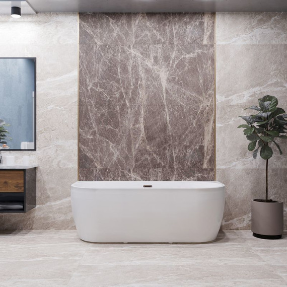 Ванна акриловая Радомир Вальс Макси 180x80 см, монолитная со сливом переливом Вальс - фото 2