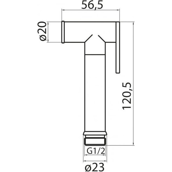 Гигиенический душ Cezares CZR-ID2-01 - фото, картинка 4 Гигиенический душ Cezares CZR-ID2-01 - фото 4