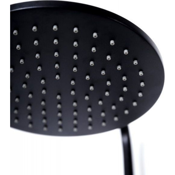 Верхний душ Cezares Legend CZR-B-TDD-25-NOP 250х250 мм, черный матовый - фото 2