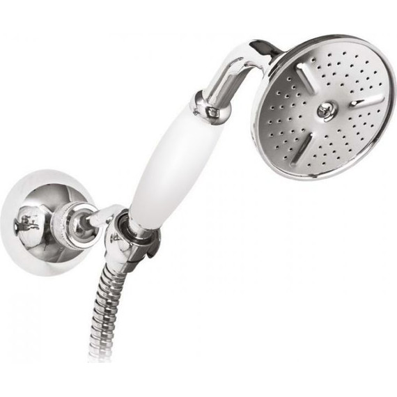 Ручной душ Cezares CZR-U-D1FC-01-Bi, белый/хром - фото 2