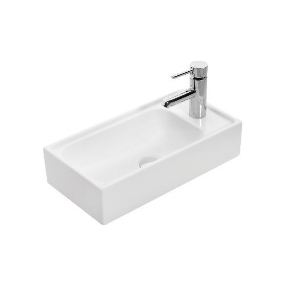 Тумба подвесная с раковиной BelBagno KRAFT MINI-500/260-1A-SO-CG-R 50 см, Cemento Grigio - фото 2