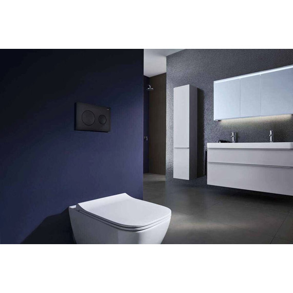 Кнопка смыва Azario AZ-8200-0013, черный матовый - фото, картинка 2 Кнопка смыва Azario AZ-8200-0013, черный матовый - фото 2