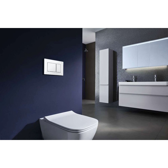 Кнопка смыва Azario AZ-8200-0032, белый - фото, картинка 2 Кнопка смыва Azario AZ-8200-0032, белый - фото 2