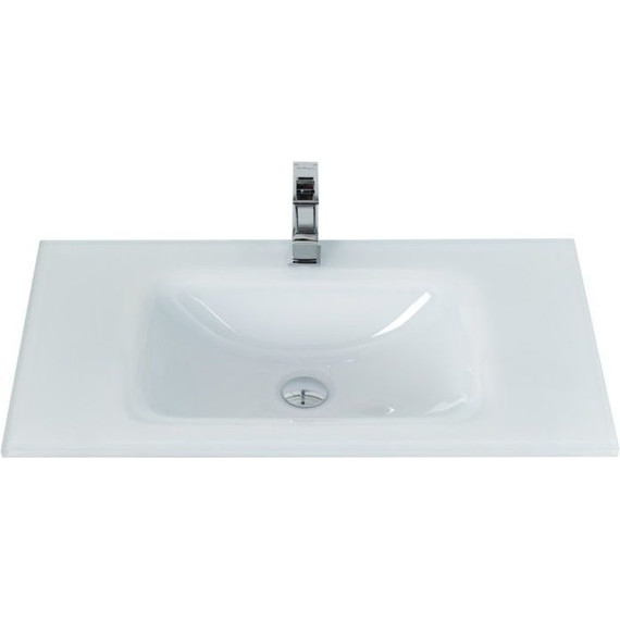 Тумба подвесная с раковиной BelBagno ETNA-H60-900-2C-SO-BL-P 90 см, Bianco Lucido, Цвет фасада: Bianco Lucido - фото 2