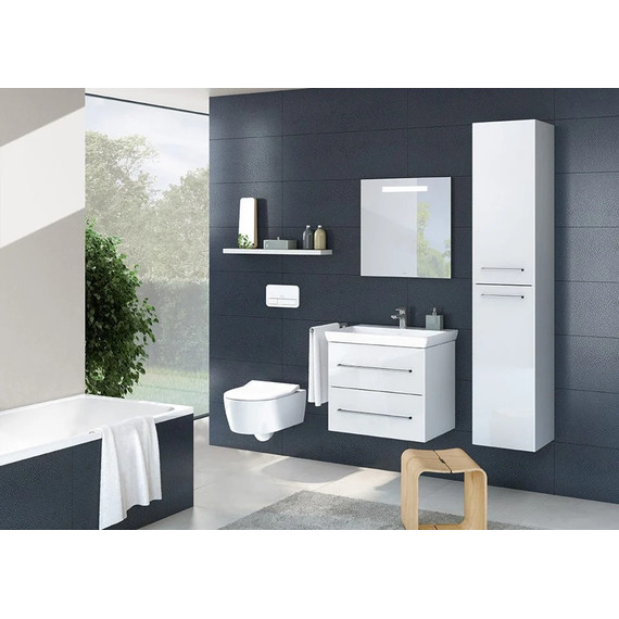 Унитаз подвесной безободковый Villeroy&Boch Avento 5656RS01 с крышкой микролифт - фото 7