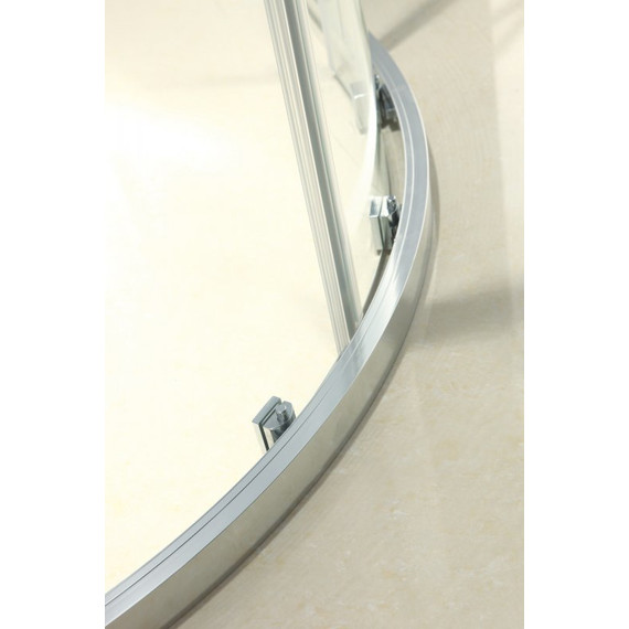 Душевое ограждение Cezares 80х80 см MOMENTO-R-2-80-C-Cr, хром/прозрачное - фото 3