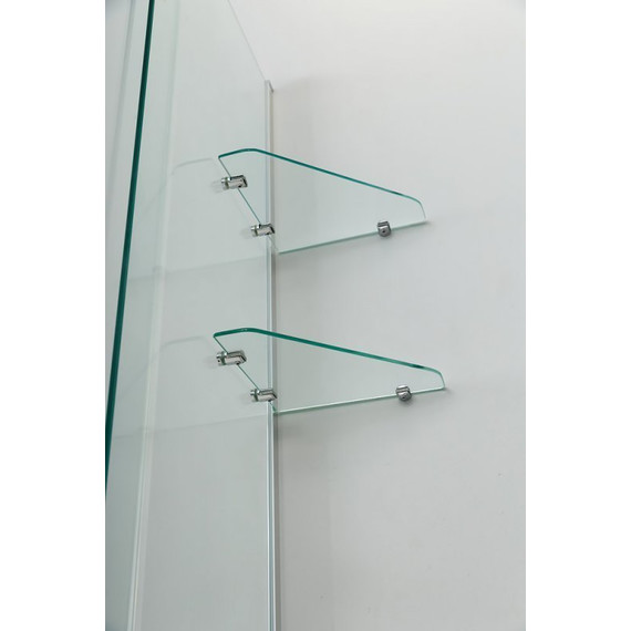 Шторка для ванны Cezares 80 см STREAM-VFS-11-80/150-C-Cr (стекло 8 мм), хром/прозрачное - фото 2