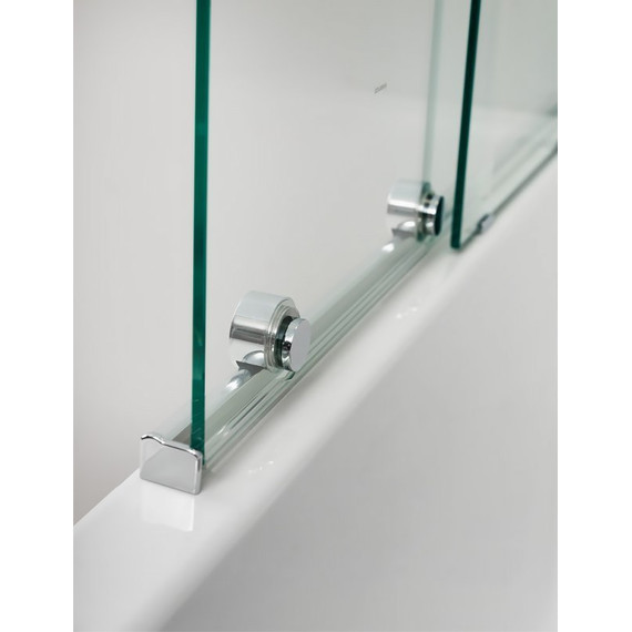 Шторка для ванны Cezares 80 см STREAM-VFS-11-80/150-C-Cr (стекло 8 мм), хром/прозрачное - фото 3