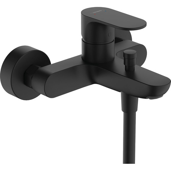 Смеситель для ванны Hansgrohe Rebris S 72440670, черный матовый - фото 