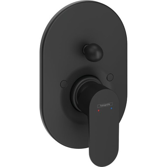 Смеситель для ванны Hansgrohe Rebris S 72449670, черный матовый - фото 