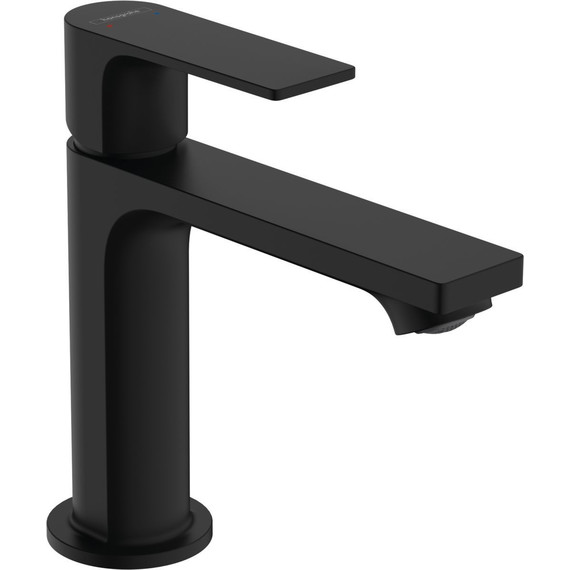 Смеситель для раковины Hansgrohe Rebris E 72557670, черный матовый - фото 