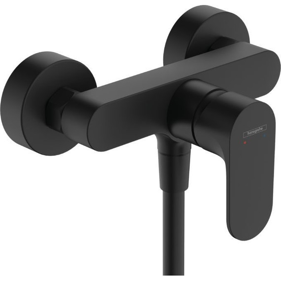 Смеситель для душа Hansgrohe Rebris S 72640670, черный матовый - фото 