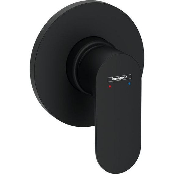Смеситель для душа Hansgrohe Rebris S 72649670, черный матовый - фото 