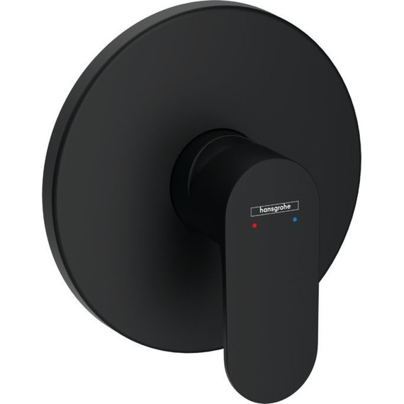 Смеситель для душа Hansgrohe Rebris S 72667670, черный матовый - фото 