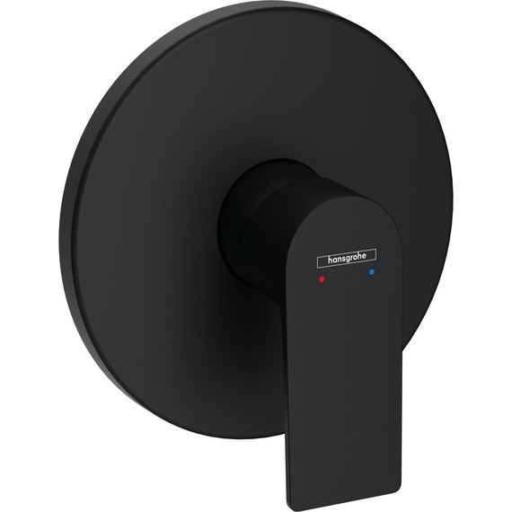 Смеситель для душа Hansgrohe Rebris E 72668670, черный матовый - фото 