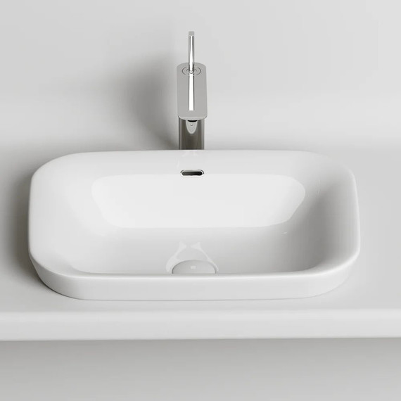 Раковина врезная на столешницу Ceramicanova Element 58 см CN6041 - фото 4